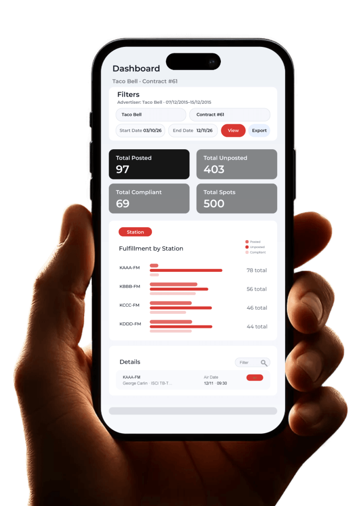 Counterpoint – Audio Network Advertising Management Software